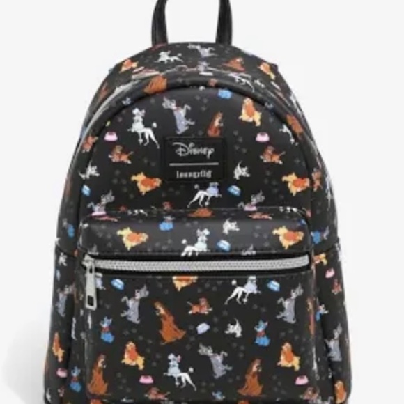 Disney Loungefly Disney Dogs Mini Backpack New Without Tags - Picture 1 of 10
